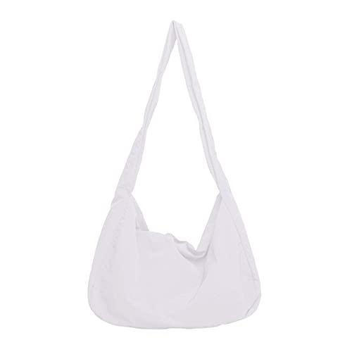 XINGLIDA 2023 Einfache Modetasche Taschen Für Mädchen Frauen Große Kapazität Crossbody Crossbody Koreaner Stil Schulterminderer Farbbeutel Umhängetasche von XINGLIDA