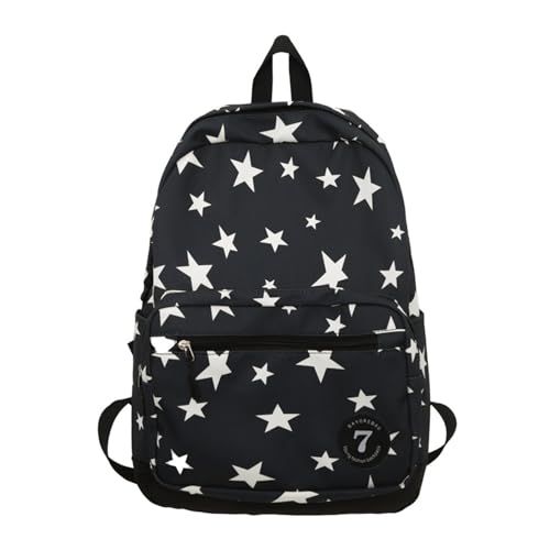 XINGLIDA 2023 NEUE Rucksack Mode Büchertaschen für Mädchen Stern Druck Rucksack Doppel Riemen Schulter Tasche Pack Schule Tasche XINGLIDA 2023 NEUE Rucksack Mode Büchertaschen für Mädchen Stern Druck Rucksack Doppel Riemen Schulter Tasche Pack Schule Tasche von XINGLIDA