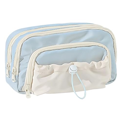 XINGLIDA Ästhetischer Bleistiftbeutel Mehrschichtiger Gehäuse Großer Kapazitätsstift Für Die Organisation Von Schullieferungen Mehrschichtiger Organisatoren Box von XINGLIDA