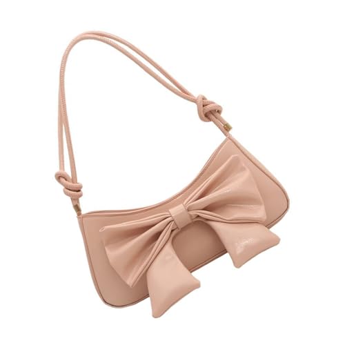 XINGLIDA Bowknot Crossbody Tasche Für Frauen Verstellbare PU Leder Schulter Geldbörse Süße Handtasche Umhängetaschen von XINGLIDA