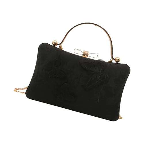 XINGLIDA Chinesische Stile Crossbody Tasche Für Frauen Modehandbaus Geldbörsen Sweet Umhängetasche Clutches Tasche Mit Schnalle Verschluss Mode Handtasche Geldbörsen von XINGLIDA