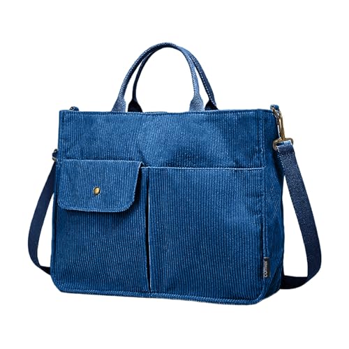 XINGLIDA Cord Handtasche Geräumige Umhängetasche Mit Verstellbaren Gurten Große Kapazität Handtasche Geeignet Für Die Arbeitsschule Und Reise Umhängetasche XINGLIDA Cord Handtasche Geräumige Umhängetasche Mit Verstellbaren Gurten Große Kapazität Handtasche Geeignet Für Die Arbeitsschule Und Reise Umhängetasche von XINGLIDA