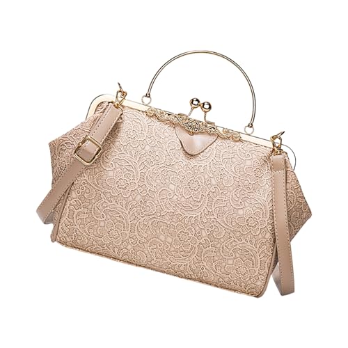 XINGLIDA Damen Ausgetrockneter Handtaschen Leder Aus Taschenbeutel Stilvoller Lässiger Trendiger Schulterkreuzkörper Mit Abnehmbarem Gurtleder Umhängetasche von XINGLIDA