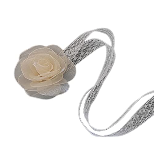 XINGLIDA Damen Handgelenk Rose Corsagen Bezaubernde Sommer-Vibe Geschenk für Brautjungfer Französisch Handgelenk Corsage mit Perlen für Hochzeit (3#) von XINGLIDA