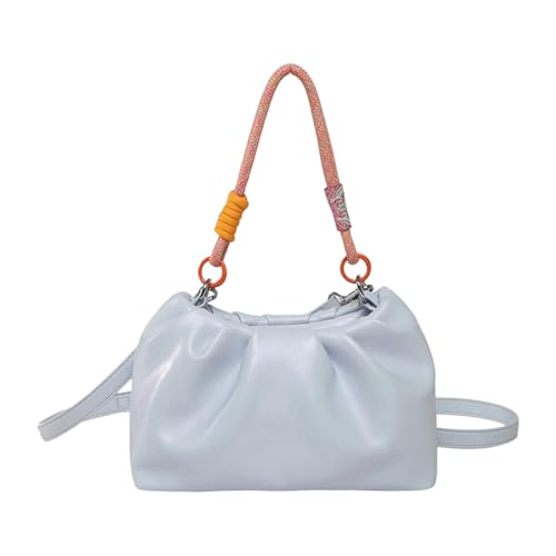 XINGLIDA Damen PU Leder Bowling Tasche Mit Stilvollen Crossbody Taschen Verstellbarer Handtasche Für Einkäufe Und Reisebackte Verstellbar von XINGLIDA