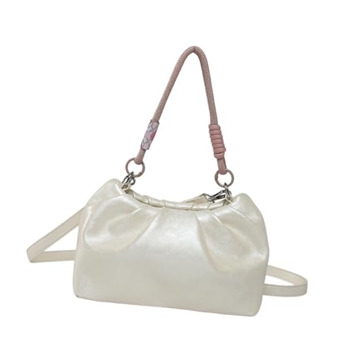 XINGLIDA Damen PU Leder Bowling Tasche Mit Stilvollen Crossbody Taschen Verstellbarer Handtasche Für Einkäufe Und Reisebackte Verstellbar von XINGLIDA