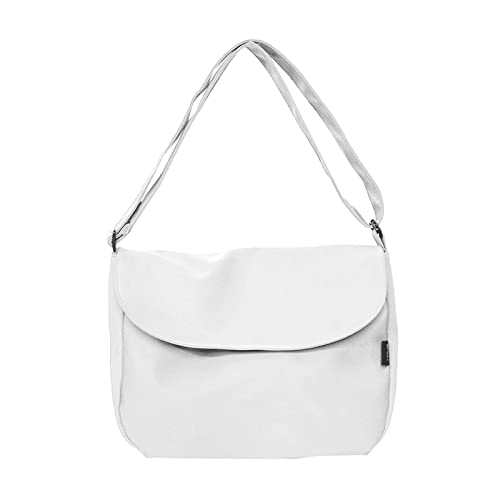 XINGLIDA Einfarbige Damen-Umhängetasche, einfache Damen-Umhängetasche, Nylon-Damenhandtaschen, modische Umhängetasche XINGLIDA Einfarbige Damen-Umhängetasche, einfache Damen-Umhängetasche, Nylon-Damenhandtaschen, modische Umhängetasche von XINGLIDA
