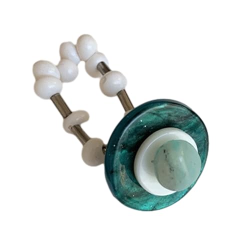 Elastische Ringe Unregelmäßiger Fritillarstammringe Verstellbares Mädchen Asymmetrischer Fritillaria Finger Für Frauen Fritillary Strench von XINGLIDA