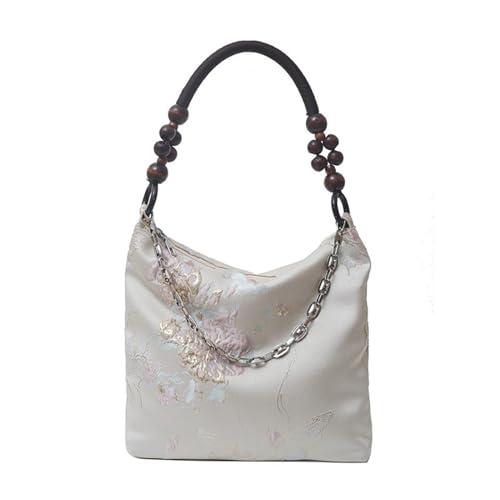 XINGLIDA Elegante Stickerei-Beuteltasche für Damen, chinesische Umhängetaschen, modische Unterarm-Geldbörse, Handtasche XINGLIDA Elegante Stickerei-Beuteltasche für Damen, chinesische Umhängetaschen, modische Unterarm-Geldbörse, Handtasche von XINGLIDA