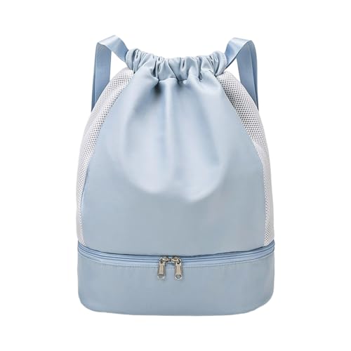 XINGLIDA Feuchtigkeitssichere Reisetaschen Trockene Nassabteilung Feature Für Sportbegeisterte Strandtour Oxford Fabric Frauen Rucksack Wasserdicht Trocken Nass Getrenntes Rucksack von XINGLIDA