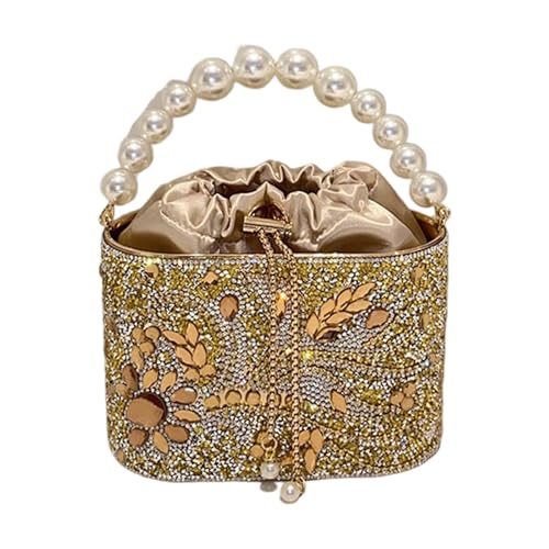 XINGLIDA Frauen Abendtasche Strauchsteine ​​Schulter Glitzernder Crossbod von XINGLIDA