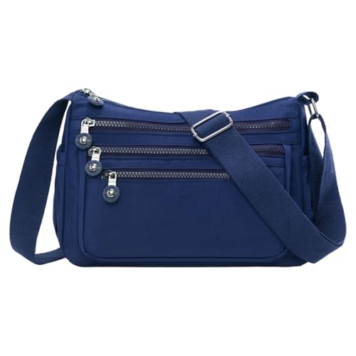 XINGLIDA Frauen Crossbody Bag Leichtes Mehrfacher Schultertasche Nylon Casual Handtasche Wasserdichte Nylon Messenger Geldbörsen Und Handtaschen von XINGLIDA