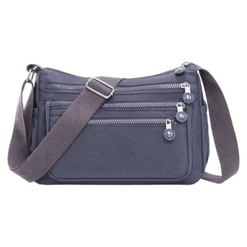 XINGLIDA Frauen Crossbody Bag Leichtes Mehrfacher Schultertasche Nylon Casual Handtasche Wasserdichte Nylon Messenger Geldbörsen Und Handtaschen von XINGLIDA