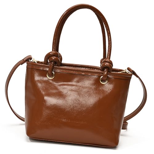 XINGLIDA Frauen Eimerbeutel Koreanische Stile Schulter Trendige Handtasche Und Geldbörse All Matching Botener Einfacher Crossbody Frauen Eimer Einfacher Schulterminderer Color Crossbody Für Jeden Tag von XINGLIDA