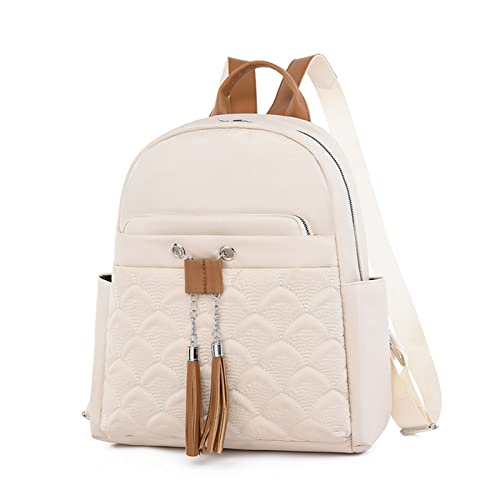 XINGLIDA Frauen PU Leder Rucksack Teenager Schultasche Freizeit Modische Reisebild Girl Shopping PU Leder Freizeit Teenager Mädchen Reisen von XINGLIDA