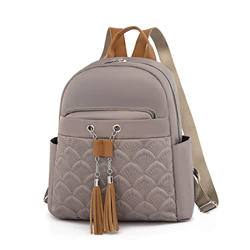 XINGLIDA Frauen PU Leder Rucksack Teenager Schultasche Freizeit Modische Reisebild Girl Shopping PU Leder Freizeit Teenager Mädchen Reisen von XINGLIDA