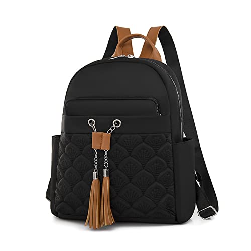 XINGLIDA Frauen PU Leder Rucksack Teenager Schultasche Freizeit Modische Reisebild Girl Shopping PU Leder Freizeit Teenager Mädchen Reisen von XINGLIDA