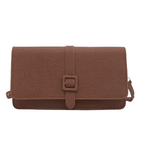 XINGLIDA Frauen Umhängetasche Einfache Pendelmodik Crossbody Kleine Quadratische PU Leder Messenger Für Tägliche Frauen Quadratisches PU Leder Schulter Crossbody Damen Pendeln von XINGLIDA