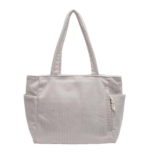 XINGLIDA Frauen Umhängetasche Große Kapazität Achselhöhle Feste Farbe Cord Einfacher Handtasche Allzugemachte Achselhaut Frauen Mode Achselcord Achsel Unterarm Große Kapazität Schulter von XINGLIDA