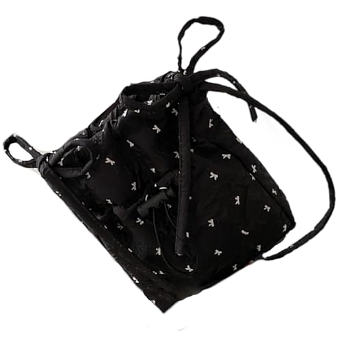 XINGLIDA Gesteppte Puffer Umhängetasche Casual Crossbody Tasche Süße Bögen Telefontaschen Für Frauen Handys Geldtaschen Handtaschen Schulterbaus Und Handtaschen von XINGLIDA