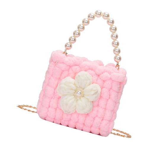 XINGLIDA Häkierte Schulterbeteiligte Wolke Weiche Textur Trendy Crossbody Taschen Abend Handtasche Unisex Carryall Für Tägliche Essentielle Häkelhandtasche Organizer von XINGLIDA