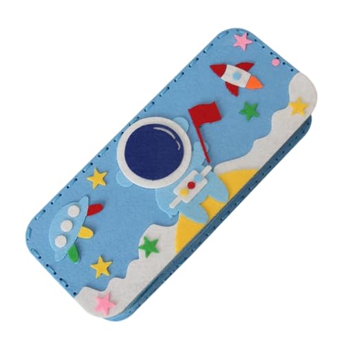 XINGLIDA Handgefertigte Bleistiftkoffer Nähkits Stiftspeicher Für Kinder Erstellen Sie Ihr Box Bildungskunstprojekt Handgemachte Koffer Nähkits von XINGLIDA