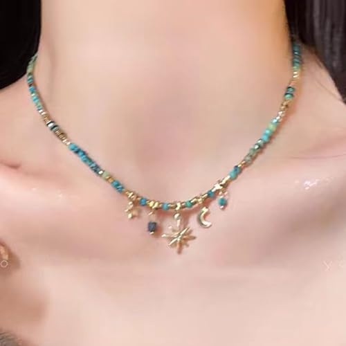 XINGLIDA Handgefertigte Perlenarmbänder Einzigartige Blumenarmband Mode Schmuck Unterscheidungsarme Charmearmband Für Jeden Anlass Vintage Stone von XINGLIDA