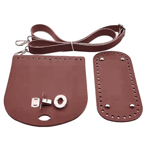 XINGLIDA Handgewebte Schultertasche Herstellung Vorlieferungen PU Leder Bag Bottom Basis Und Schnalle Verstellbares Riemenhandwerk Accessoires Muttertag Handwerksgeschenk von XINGLIDA