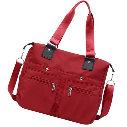 XINGLIDA Handtaschen Damen Top Hoboes Geldbeutel Freizeitöcktaschen Leinwand Toted Satchel Geldbörse Multipockets Casual Work Tasche Frauen Mehrfachpocket Leinwand Getötet von XINGLIDA