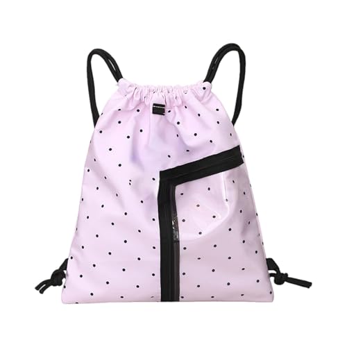 XINGLIDA Itabag Draw String Rucksacks Bag Transparency Pin Display Daypack Reisetasche Sport Gym Sackpack Für Schulanime Cosplay Pin Display Rucksäcke Mit Einsätzen von XINGLIDA