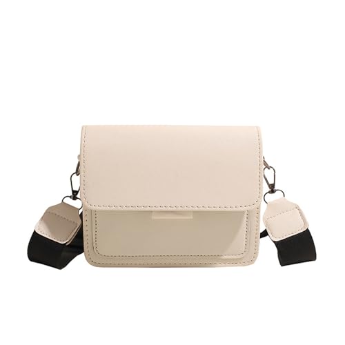 XINGLIDA Koreanische Stile lässige kleine Quadratschübenbeutel mit breiterem Gurt für PU -Leder -Crossbody -Taschen Satchel -Geld XINGLIDA Koreanische Stile lässige kleine Quadratschübenbeutel mit breiterem Gurt für PU -Leder -Crossbody -Taschen Satchel -Geld von XINGLIDA