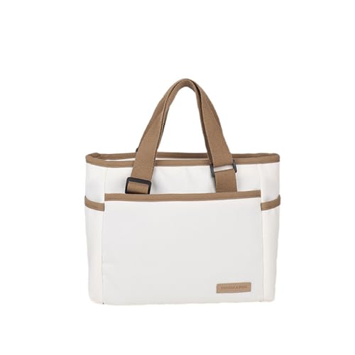 XINGLIDA Lässige Leinwand Umhängetasche Frauen Crossbody Multipocket Geldbörse Arbeit Laptop Handtasche Lässig Arbeitstasche von XINGLIDA