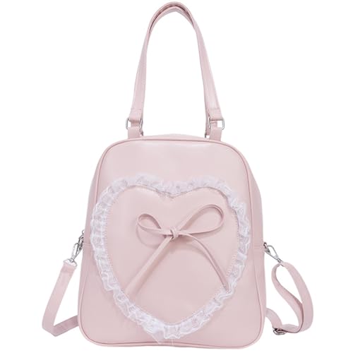 XINGLIDA Leder Rucksack/Umhängetasche Casual Daypack Crossbody Multifuktion Geldbeutel Für Frauen Multifunktionsschulter von XINGLIDA