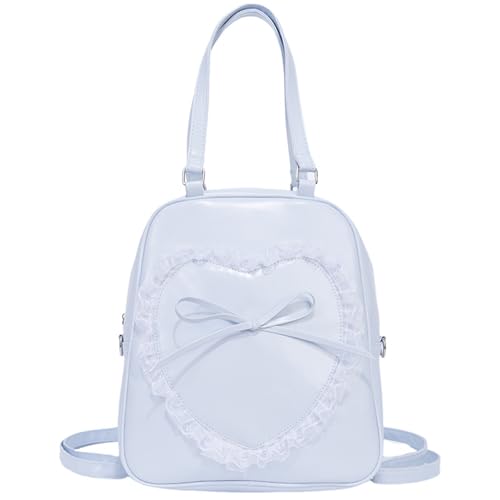 XINGLIDA Leder Rucksack/Umhängetasche Casual Daypack Crossbody Multifuktion Geldbeutel Für Frauen Multifunktionsschulter von XINGLIDA