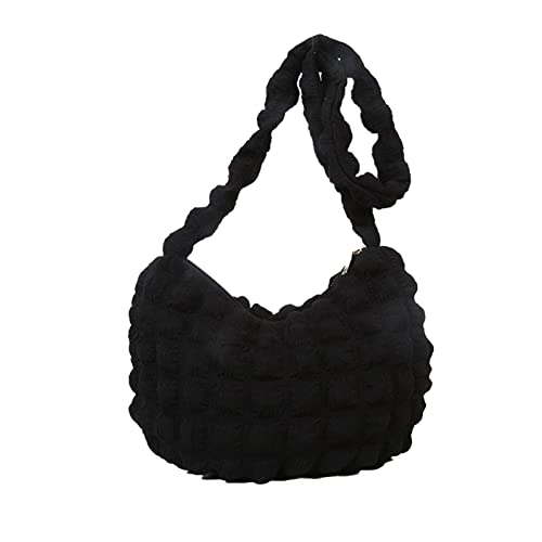 XINGLIDA Leichte Handtaschentaschen Gesteppte Nylon Unterarm Wintertasche Handtaschen Vielseitige Tasche Für Frauen Frauen Umhängetasche von XINGLIDA