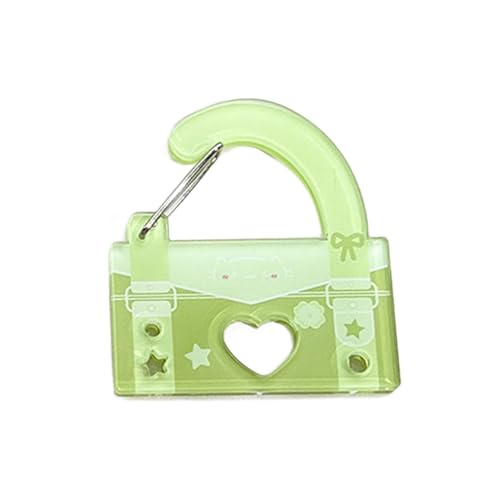 Moderner Cartoon Acrylbeutel Charm Multifunktional Hohlkeyring Für Geldbörsen & Rucksäcke Mädchen Modeaccessoires Kreative Geldbeuteldekoration von XINGLIDA