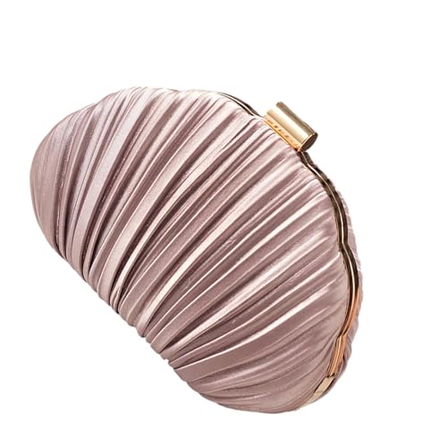 XINGLIDA Modischen Strukturierten Shell Abendbeutel Leichter Polyester Crossbody Perfekt Für Hochzeiten Partys Spezialveranstaltung Falten Shell Abend von XINGLIDA