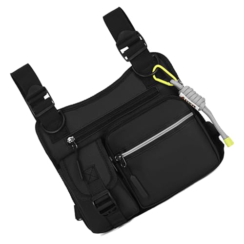 XINGLIDA Multifunktionales Brustpaket Leicht Ergonomisches Design Mehrere Aufbewahrungstaschen Für Notwendigkeiten Leichtgewichtiger Weste Bag XINGLIDA Multifunktionales Brustpaket Leicht Ergonomisches Design Mehrere Aufbewahrungstaschen Für Notwendigkeiten Leichtgewichtiger Weste Bag von XINGLIDA
