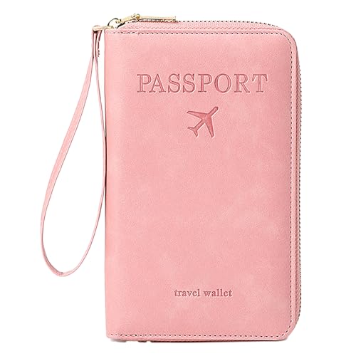 XINGLIDA Pässe Koffer Pässe Halterabdeckungen Reise Brieftasche PU Lederkartenzubehör Für Frauen Und Männer PU Leder Pass Passport Passport Card Wallet Wallet Für Erwachsene von XINGLIDA