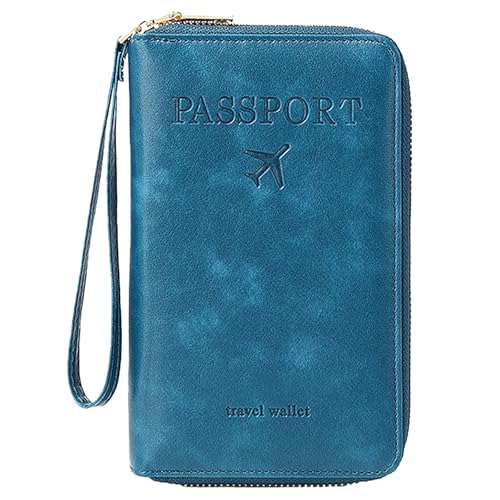 XINGLIDA Pässe Koffer Pässe Halterabdeckungen Reise Brieftasche PU Lederkartenzubehör Für Frauen Und Männer PU Leder Pass Passport Passport Card Wallet Wallet Für Erwachsene von XINGLIDA