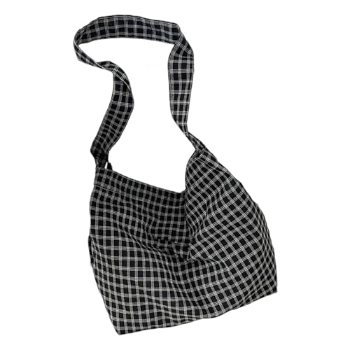 XINGLIDA Raffinierte Gitter Muster Umhängetaschen Mit Geräumigen Innenraumpraktik von XINGLIDA