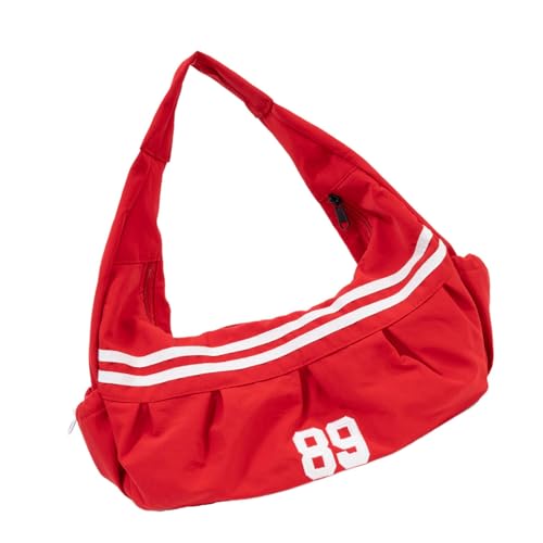 XINGLIDA Retro Umhängetasche Für Frauen Trendy Dumplings Mädchen Handtasche Pendeln Große Kapazitäten Außenputz Frauen Handtasche Große Kapazität Schulter Retro Pendelknödel Knödel von XINGLIDA