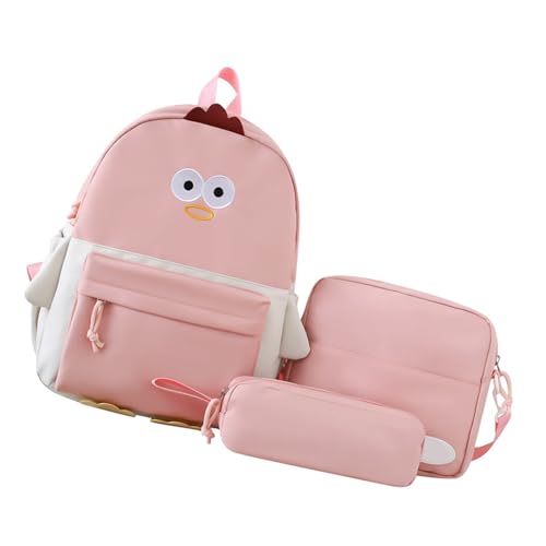 XINGLIDA Rucksäcke Für Girl 3PCS Kids Kinder Teen School Rucksack Mit Umhängetaschen Stifte Beutel Set Schöne Büchertaschen Reiseschule Rucksäcke Für Mädchen von XINGLIDA