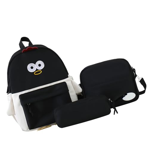 XINGLIDA Rucksäcke Für Girl 3PCS Kids Kinder Teen School Rucksack Mit Umhängetaschen Stifte Beutel Set Schöne Büchertaschen Reiseschule Rucksäcke Für Mädchen von XINGLIDA
