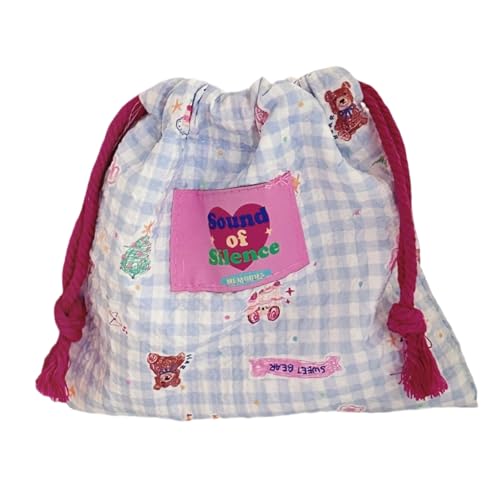 XINGLIDA Schöne Kosmetische Tasche Tragbare Aufbewahrungstaschen Kordelmake Kleines Taschen Make Up Kleine Tragbare Reisethoiletten XINGLIDA Schöne Kosmetische Tasche Tragbare Aufbewahrungstaschen Kordelmake Kleines Taschen Make Up Kleine Tragbare Reisethoiletten von XINGLIDA
