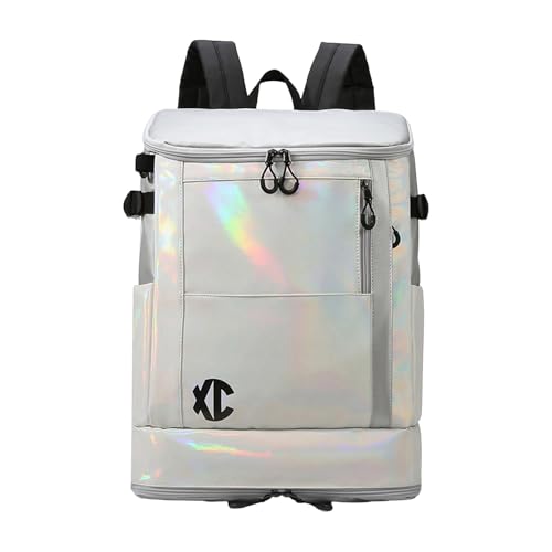 XINGLIDA Sportgeräte Rucksack Für Badminton Tenniszubehör Mehrzweckkompartimente Wetterresistent Oxfords Stoff Ergonomisches Design Oxfords Stoff Sporttasche von XINGLIDA