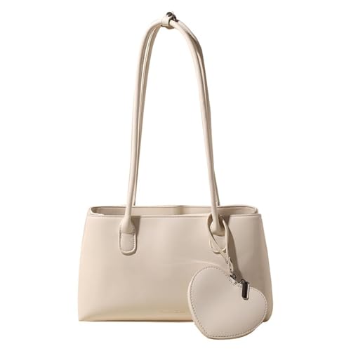 XINGLIDA Umhängetasche Leder Toted Handtaschen Abend Klagen Geldbörse PU Lederschleuder Hoboes Handtasche Trendy Unterarmtasche Frauen Hoboes von XINGLIDA