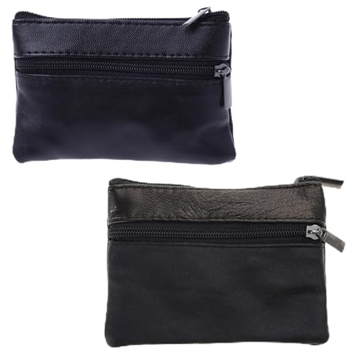 XINGLIDA Vintage-Leder-Herren-Geldbörse mit Reißverschluss, Münzbörse, Bargeld-Geldbörse für Schlüsselhalter, Geldbeutel, Geschen XINGLIDA Vintage-Leder-Herren-Geldbörse mit Reißverschluss, Münzbörse, Bargeld-Geldbörse für Schlüsselhalter, Geldbeutel, Geschen von XINGLIDA