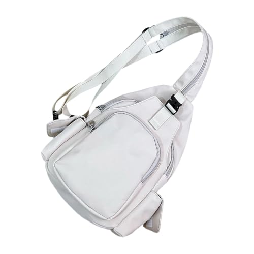 XINGLIDA Zeitgenössische Umhängetasche Ergonomisches Design Nylon Rucksack Casual Crossbody Geldbörse Multi Funktionaler Speicher Alltag Verwenden Kompakte Reise Chest Tasche. von XINGLIDA