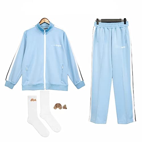 XINGMA Marken Angel&palm Herren/Damen Sweatshirts Set Activewear Jogginghose Hoodie Trainingsanzug Jacke für Unisex von XINGMA